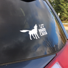 Car Stickers Wolf UTHC